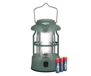 Ansmann Lampe de camping LED rechargeable USB type C avec trois modes d'éclairage, robuste, compacte, légère, alimentée par piles et durable, idéale pour le camping, le camping, la randonnée ou les