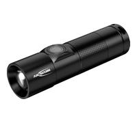 ANSMANN Lampe de poche rechargeable Future T350FR (1 pce) - Petite lampe torche focalisable 300 Lumens pour une portée jusqu'à 110 m - Lampe de poche USB aux 4 modes d'éclairage