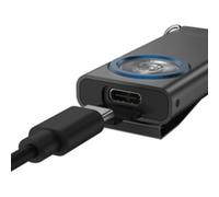 ANSMANN Lampe porte-clés ML400R avec fonction boost, noir