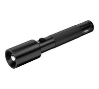 ANSMANN Lampe torche LED Future T300F (1 pce) - Lampe torche ultra puissante en aluminium robuste - Lampe LED pour urgences, randonnée, camping, etc., avec piles Baby C et dragonne