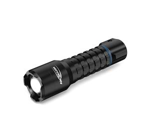 ANSMANN Lampe torche Survival 1020 lumens, rechargeable via USB-C, compacte, très lumineuse, autonomie extrême, plusieurs modes, lampe LED extérieure pour randonnée, camping, équipement d’urgence