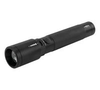 ANSMANN LED lampe de poche en noir T400FR - rechargeable & étanche aux projections d'eau