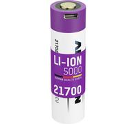 Ansmann Li-Ion Akku 21700 5000 mAh mit USB Typ-C Ladebuchse Pile rechargeable LR6 (AA) Li-Ion 4900 mAh 3.6 V 1 pc(s)