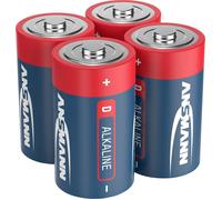 Ansmann Piles alcalines Red-Line LR20 1,5 V – 4 pièces