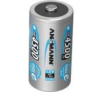 Ansmann MaxE 4500 mAh - Batteria/batteria ricaricabile (Ni-MH (NiMH), universale, C, Multicolore)