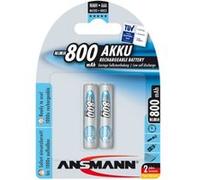 ANSMANN maxE - Batterie 2 x AAA - NiMH - (rechargeables) - 800 mAh G