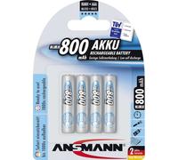 ANSMANN maxE - Batterie 4 x type AAA - NiMH - (rechargeable) - 800 mAh