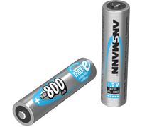 Ansmann 800mAh maxE Batterie rechargeable AAA Hybrides nickel-métal (NiMH)