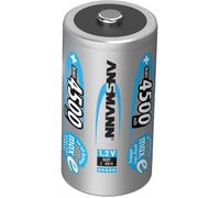 Ansmann MaxE 4500 mAh - Batteria/batteria ricaricabile (Ni-MH (NiMH), universale, C, Multicolore)