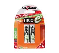 ANSMANN maxE plus - Batterie 2 x type AA - NiMH - (rechargeables) - 2500 mAh