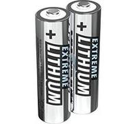Ansmann Pile LR6 (AA) Extreme lithium 2850 mAh 1,5 V 2 pièces