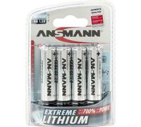 ANSMANN Mignon Extreme Lithium - Pile 4 x type AA - Li