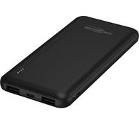 Ansmann PB212 Powerbank (batterie supplémentaire) 10000 mAh Smart IC LiPo Micro USB, USB-C®, USB noir affichage du statut
