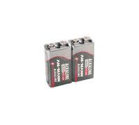 Ansmann Piles 6LR61 Red-Line 9 V alcalines 2 pièces