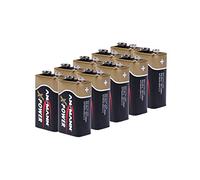 Ansmann Pile Alcaline 9 V X-Power (Lot de 10)