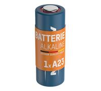 ANSMANN Pile alcaline A23 (1 pce) - Pile alcaline 12 V pour tensiomètre électronique, thermomètre numérique, liseuse, etc. - Pile jetable à hautes performances