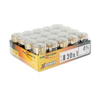 ANSMANN Pile alcaline "X-Power", Mono D, présentoir de 20 pièces