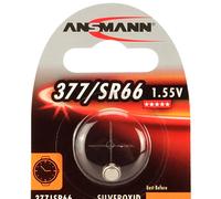Ansmann Pile oxyde d'argent SR66 (377) 1,55V 17 mAh qualité supérieure 1 pièce