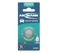 ANSMANN Pile Bouton au Lithium CR2025 pour e Voiture, Longue durée de Vie, Haute Performance, qualité supérieure