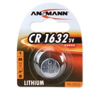 Ansmann Pile domestique 1516-0004 CR1632 Lithium – Batterie à usage unique