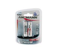 Ansmann Pile LR6 (AA) Extreme lithium 2850 mAh 1,5 V 2 pièces