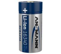 Ansmann Batterie Li‑Ion 16340 – 850 mAh – prise de charge USB‑C 3,6 V
