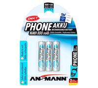 Ansmann Pile rechargeable LR3 (AAA) NiMH 1,2 V 800 mAh 5030142 – 3 pièces