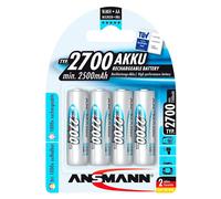 Ansmann Blister 4 X Accu, AA, 2700mAh AA / HR6 Hybrides nickel-métal (NiMH)