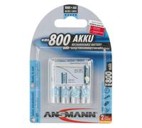 Ansmann Batterie maxE 4 x AAA NiMH rechargeables 800 mAh G