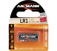 ANSMANN Pile ronde alcaline "LR1" 1,5 volt blister de 1
