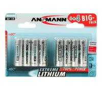 Ansmann Pile FR06 LR6 (AA) lithium 2850 mAh 1,5 V 8 pièces
