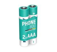 Ansmann Pile rechargeable LR3 (AAA) NiMH 5035332 1,2 V 800 mAh 2 pièces