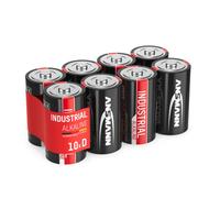 ANSMANN Piles alcalines "Industrial" Mono D, paquet de 10