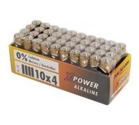 Ansmann Piles alcalines industrielles X-Power 1521-0007 LR03 (AAA) 1,5 V 4 pièces