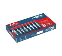 ANSMANN Piles alcalines Micro AAA, paquet de 8