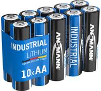 ANSMANN Piles au lithium "Industrial" Mignon AA, paquet de 10