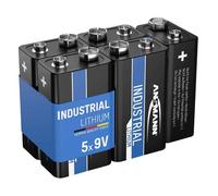 Ansmann Lithium Industrial 6LR61 Pile 6LR61 (9V) lithium 1200 mAh 9 V 5 pc(s)