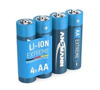 Ansmann Piles LR6 (AA) Extreme Lithium 1,5 V 2850 mAh - Lot de 4