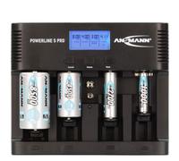 Ansmann Powerline 5 Pro Chargeur rapide universel LCD avec indicateur de capacité