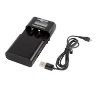 Ansmann Powerline Vario X 1001-0085 Chargeur appareil photo Accu adapté Li-ion, Li-polymère, NiMH
