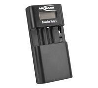 ANSMANN Powerline Vario X Chargeur Universel pour Piles Li-ION, Li-Po & NiMH (1 PCE) - Chargeur de Piles avec écran LCD - Station de Charge Automatique et sécurisée