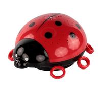 ANSMANN Projecteur ciel étoilé en forme de coccinelle (1 pce) - Veilleuse lumineuse pour aider les enfants à s'endormir - Veilleuse bébé avec jeu de lumière