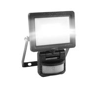 Ansmann Projecteur mural à LED, projecteur de chantier robuste & compact avec capteur de mouvement pour atelier, chantier, garage, protection contre les jets d'eau, très lumineux, 1050lm