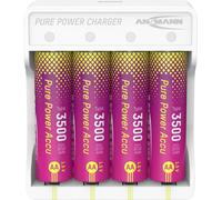 Ansmann Pure Power Set 4× Mignon AA Akkus und Lademodul Pile rechargeable LR6 (AA) Li-Ion 3250 mAh 1.5 V 1 pc(s)