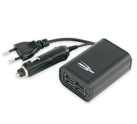 ANSMANN Quattro USB - Adaptateur d'alimentation pour voiture - 2000 mA - 4 connecteurs de sortie