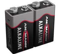Ansmann Piles 6LR61 Red-Line 9 V alcalines 2 pièces