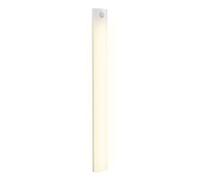 ANSMANN Réglette LED avec détecteur de mouvement (1 pce) - Petite lampe encastrable à bande magnétique et ruban adhésif - Fixation LED élégante pour le palier, la montée d'escalier, etc. - Taille L