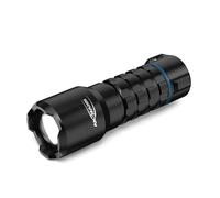 ANSMANN Survival lampe de poche 450 lumens, lampe LED Outdoor randonnée camping urgence, rechargeable par câble USB C compact très lumineux et très longue durée d'éclairage, modes d'éclairage