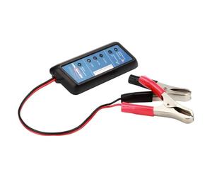ANSMANN Testeur de batterie de voiture Power Check (1 pce) - Testeur de batterie 12V avec pinces croco - Tensiomètre professionnel pour batterie auto