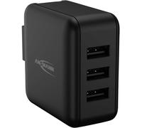 Ansmann Travel Charger TC315 Chargeur USB 15 W 3x USB-A noir intérieure
